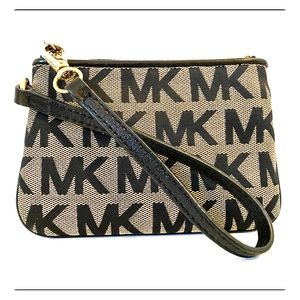 MICHAEL KORS Monogram Wristlet